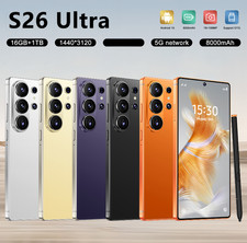 S26 Ultra 5G Smartphone 6.8 inch Unlocked And...