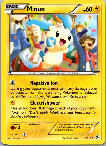 Pokémon TCG Pokémon Minun Minun Regular