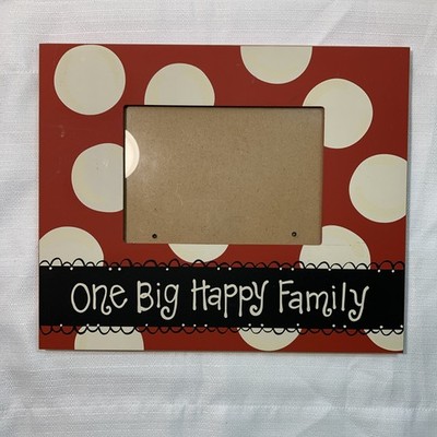 Picture Frame Red With Big Polka Dots Glory Haus Jill Alford Design 10 x 12 Wood