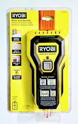 Ryobi Whole Stud Detector ESF5002 Contruction Framing Drywall Batteries Included