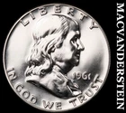 1961 Silver Franklin Half Dollar - Choice Gem Proof  Lustrous  #G7351