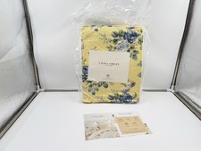 Laura Ashley Twin Quilt Set Reversible Cotton Bedding With Marching Sham Light