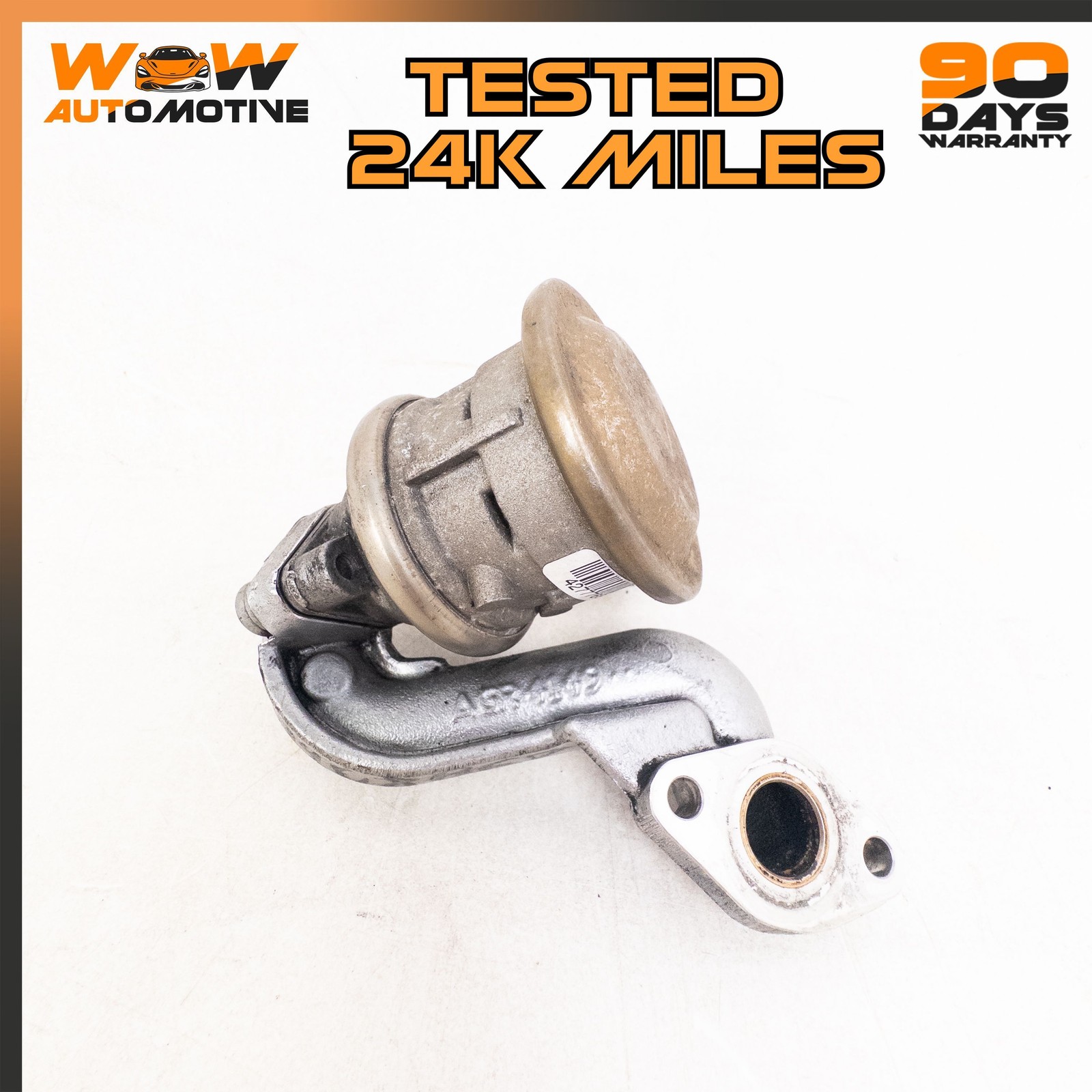 04-19 BENTLEY CONTINENTAL GTC GT RIGHT AIR PUMP CHECK VALVE EGR EMISSION OEM