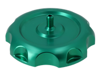 "Cnc Tankdeckel Mit EntlüFtung, \"Racing Optik\", GrüN - FüR Simson S50, S51, SR50,"