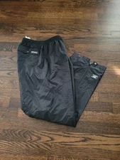 Helly Hansen Pants Mens Size Medium Rain Waterproof Packable Hiking Ankle Zip 