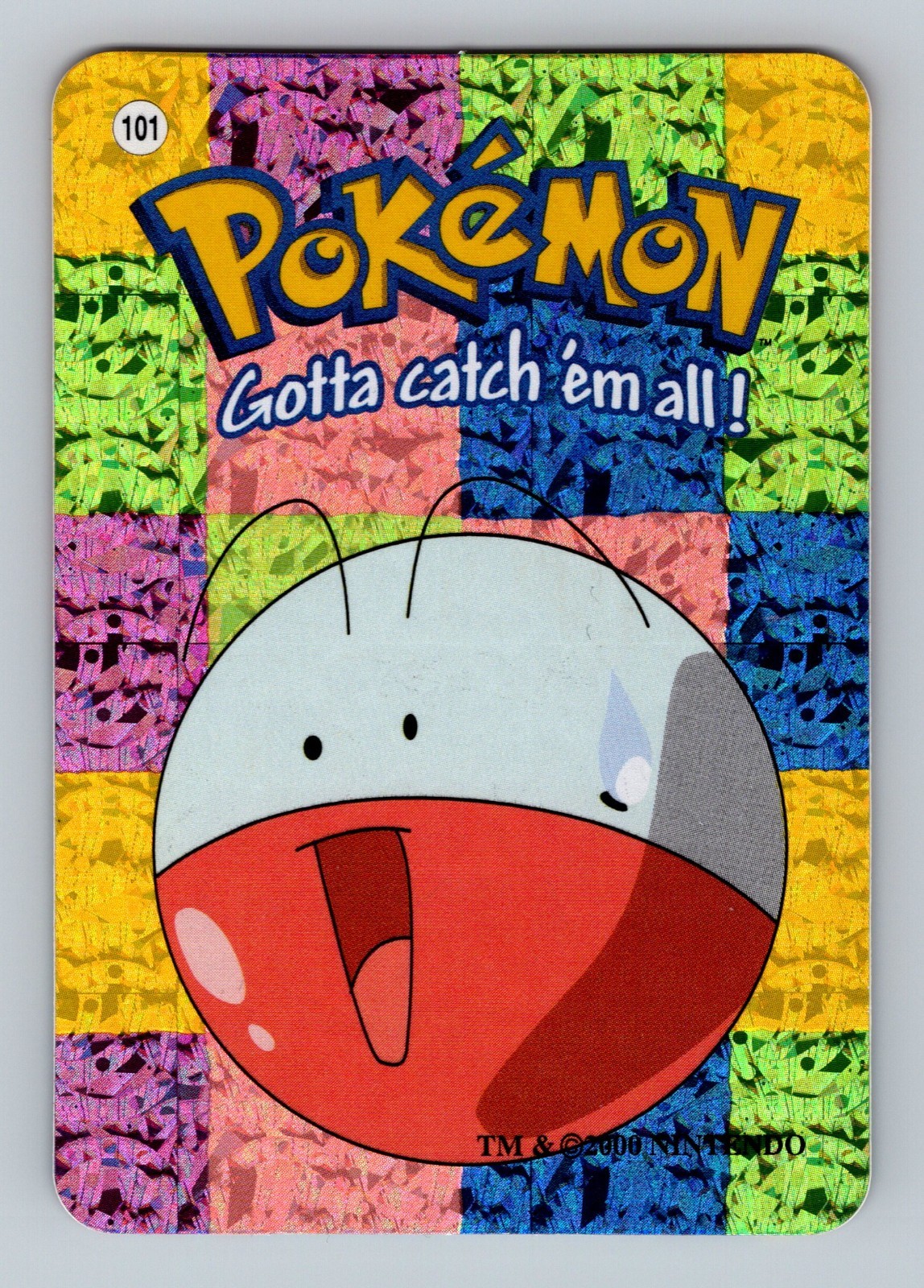 Pokemon Card - Electrode #101 - Vending Machine - Holo