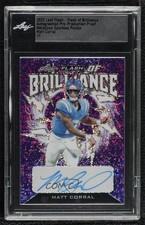 2022 Leaf Flash Of Brilliance 1/1 Matt Corral #FB-MC1 Auto uk2
