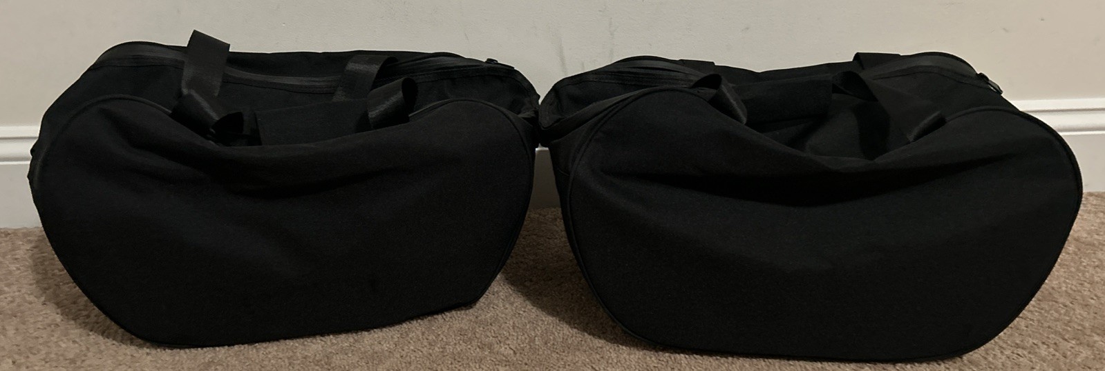 Kawasaki Concours 14 GTR1400 Saddlebag Side Case Liner Bags- 2 Black Bestem