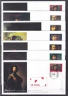 [G191799] Art Rembrandt Netherlands Nice Lot First Day Covers UNG