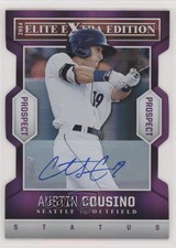 2014 Panini Elite Extra Edition Prospects 20/75 Austin Cousino #37 Auto 0c2