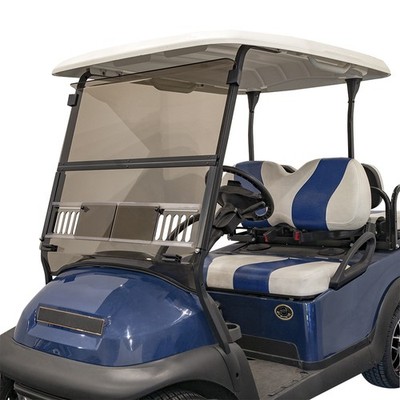 Tinted Vented Fold Down Golf Cart Windshield for Yamaha G29/Drive - US Made