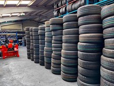 Part Worn Tyres Job Lot 290 Tyres 4-7mm Bulk Clearance £10+VAT Size From 14"-19"