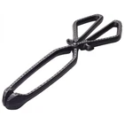 Coal Tongs for Fireplace Stove Firepit | Heavy Duty | 34cm | Cast Iron
