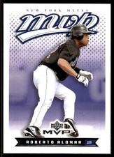 Roberto Alomar 2003 Upper Deck MVP #126 Mets MLB READ FREE SHIPPING Auto...