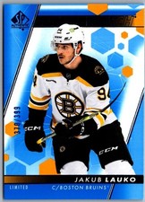 22-23 SP AUTHENTIC FUTURE WATCH ROOKIE BLUE - JAKUB LAUKO RC #155 BOSTON BRUINS