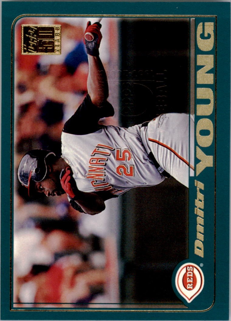 2001 Topps Employee Embossed Ltd. Edition #198 Dmitri Young 