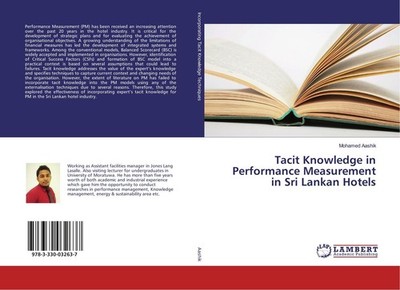 Tacit Knowledge in Performance Measurement in Sri Lankan Hotels Mohamed Aashik