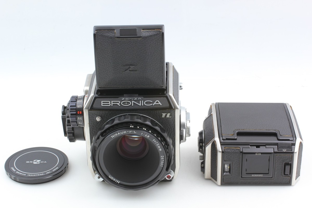Read [N MINT] Zenza Bronica EC-TL 6x6 Medium Format Camera 75mm F2