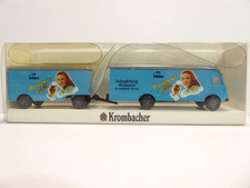 Wiking Krombacher Werbemodell MB LP 312 Koffer-Lastzug Schadeberg Brauerei OVP