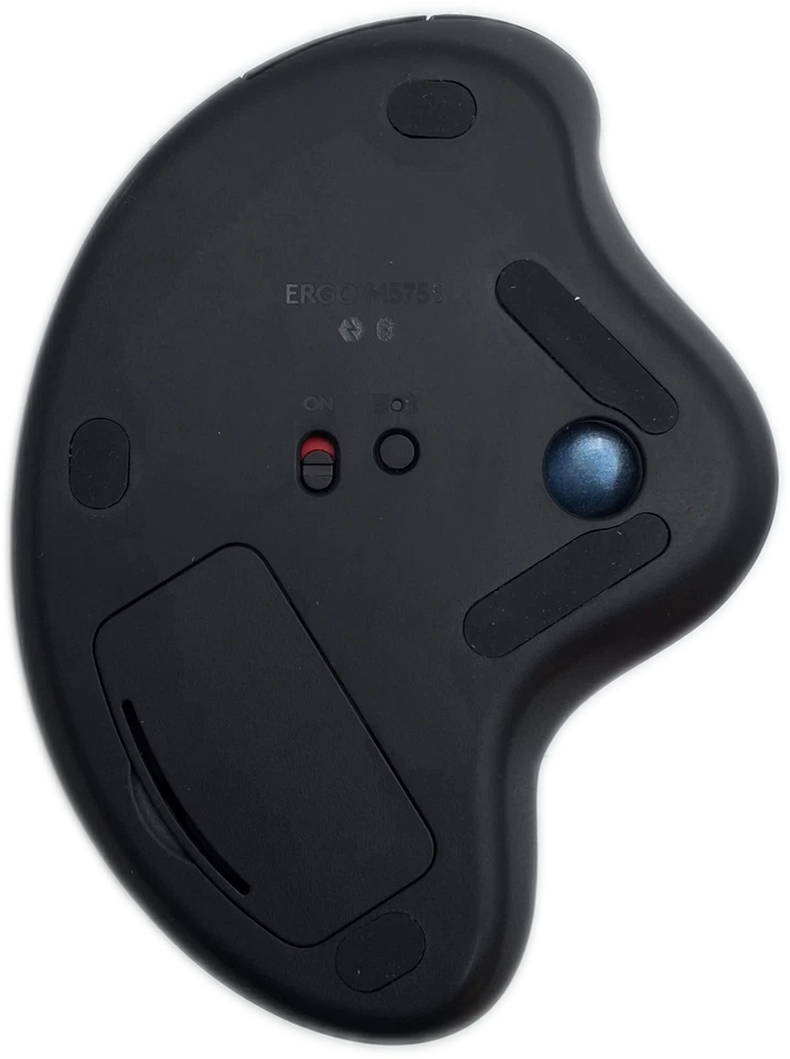 Logitech Ergo M575S Wireless Trackball Black 5-Button  - Image 2 of 4