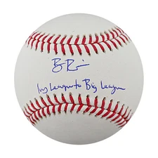 Ben Rice Autographed Signed Inscribed Ivy League to Big League Baseball (CX Auth