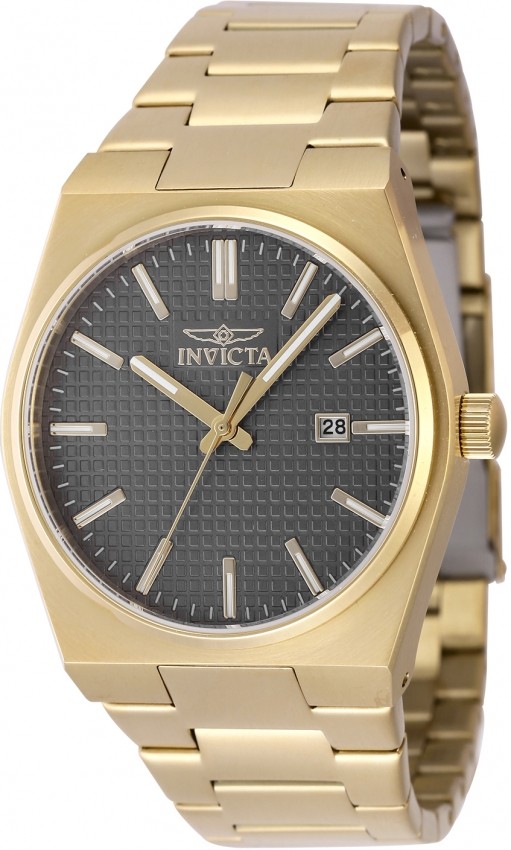 Invicta Speedway Zager Mens Quartz Watch Charcoal Dial 48397