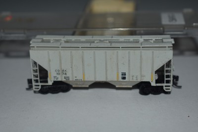 N Scale Unimate CDRX Twin Bay Covered Hopper 1078 C51786 | eBay