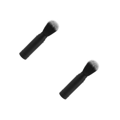 Set of 2 Tragbarer Rasierpinsel Synthetische Für Männer Rasierbürste