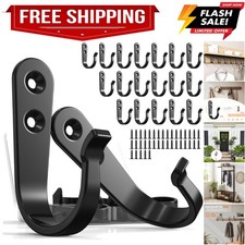 20PCS Wall Hooks for hanging, Metal Wall Hooks for Coats, Coat hooks for Wall...
