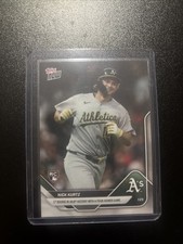 Nick Kurtz 2025 Topps Now #464 RC Rookie Card – 4 HR Game Oakland Athletics MLB