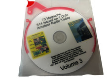 73 MAGAZINE 514 ISSUES ON 1 DVD VOL 3 AMATEUR RADIO TODAY  DVD