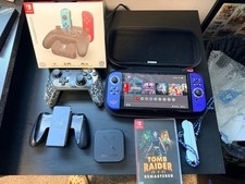 Nintendo Switch OLED Handheld Console -Zelda with Extras