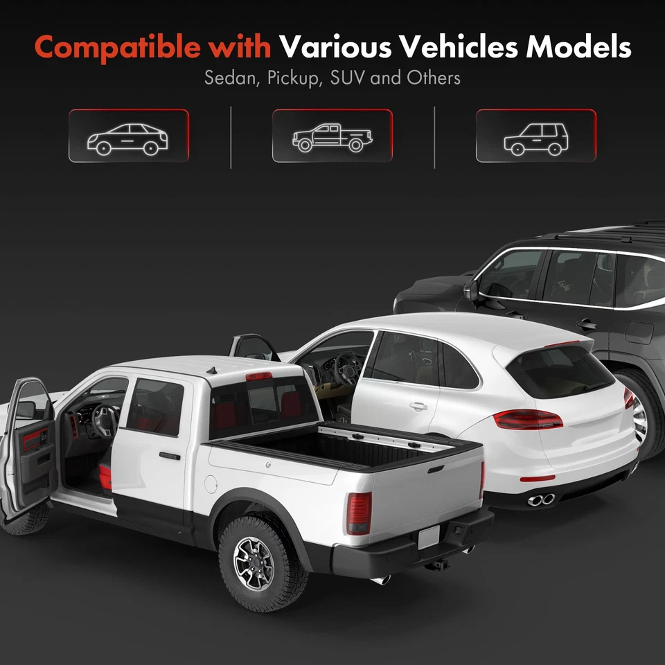 Sello rascador de ventana exterior 2 piezas para Chevy Blazer 1995-2004 GMC Jimmy Oldsmobile Foto 2 de 4