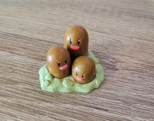 Dugtrio Figure Original Pokémon Nintendo CGTSJ TOMY Moncolle 1999 Vintage Rare