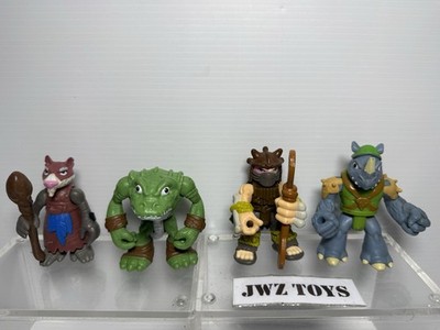 TMNT Half Shell Heroes Fig - Shredder Rocksteady Splinter Leatherhead Bundle 980