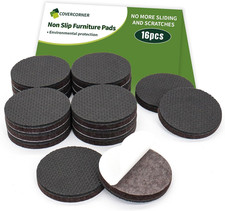 Non Slip Furniture Pads 16 PCS 2'' round - anti Slip Furniture Pads - Self Adhes