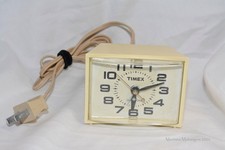 Timex 7299-3A Lighted Dial Alarm Clock Tested Working Made In USA