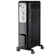 Pelonis 1500W Oil-Filled Radiant Electric Space Heater with Thermostat - HO-0279
