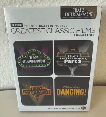 TCM Greatest Classic Films: Thats Entertainment (DVD, 2015) New & Sealed