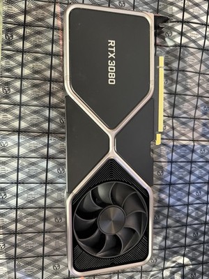 NVIDIA GeForce RTX 3080 Founders Edition 10GB GDDR6X Graphics Card -...
