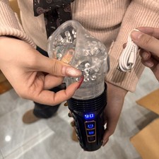 Male Masturbaters Automatic HandsFree Thrusting Cup Rotating Stroker Men Sex Toy