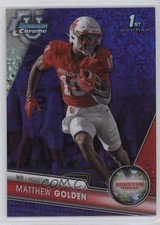 2023 Bowman U Chrome Purple Mini-Diamond Refractor /399 Matthew Golden #88 4jh
