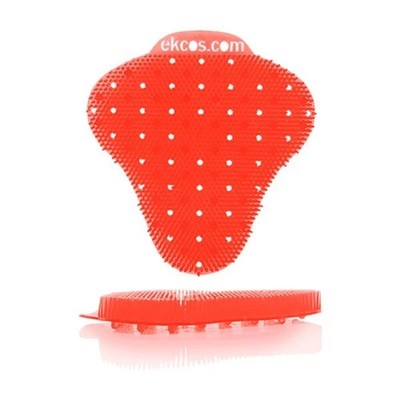 12/pack Ekcos Innovations EKS-10R-12 Ekcoscreen Urinal Screen Red/Melon