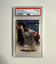 Marketplace image: Topps 2022 Chrome Rafael Devers Stars of MLB Superfractor 1/1 SMLBC-4 PSA 9