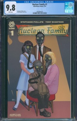 Nuclear Family #1 CGC 9.8 Aftershock Comics 2021 Post-Apocalyptic 1957 Setting