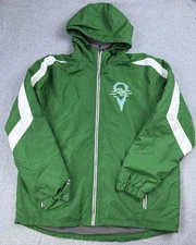 Holloway Green Adult XL Jacket Fleece Lined Rise Lacross Greenville NC Team READ