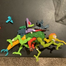 Playmates Teenage Mutant Ninja Turtles Needlenose Vehicle Vintage Incomplete