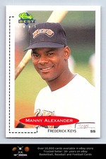 1991 Classic Best BASEBALL #97 Manny Alexander