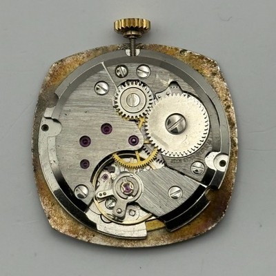 Peseux 7056 Watch Movement Rotary 17 Jewels Swiss Manual Wind Parts Repair 26mm