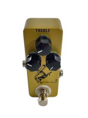 MOSKY Golden Horse Klon Style Mini Overdrive Pedal Tested Excellent JAPAN